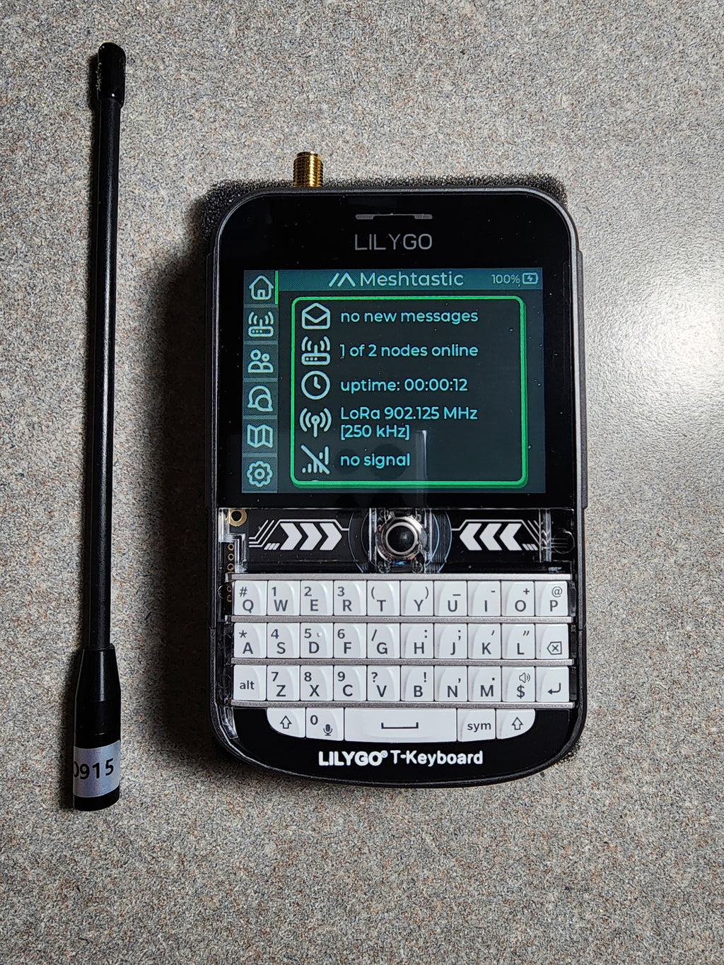 Lilygo T-Deck Plus GPS 915Mhz ESP32 Meshtastic + SMA connector & Antenna USA