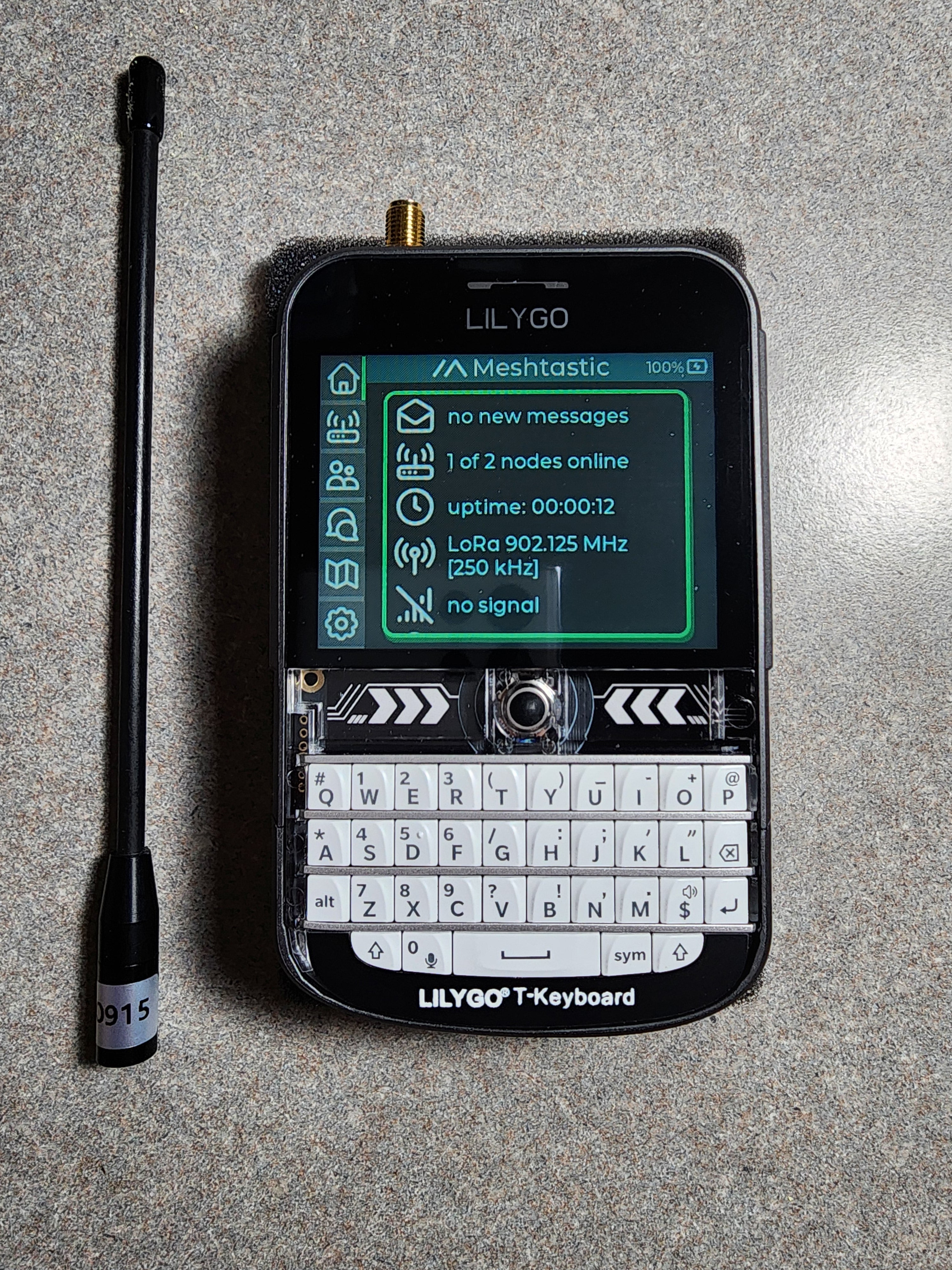 Lilygo T-Deck Plus GPS 915Mhz ESP32 Meshtastic + SMA connector & Antenna USA