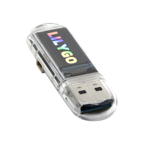LILYGO T-Dongle S3 ESP32-S3 Development Board | WiFi & BLE 5.0 USB Dongle with 0.96" LCD Screen