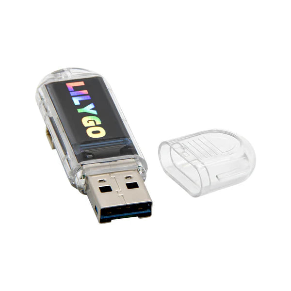 LILYGO T-Dongle S3 ESP32-S3 Development Board | WiFi & BLE 5.0 USB Dongle with 0.96" LCD Screen